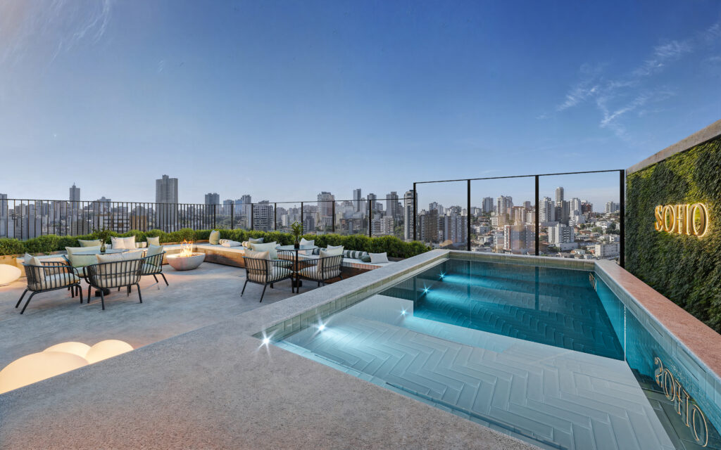 Projeto de área comum de edifício Residencial